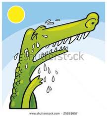 crocodile tears