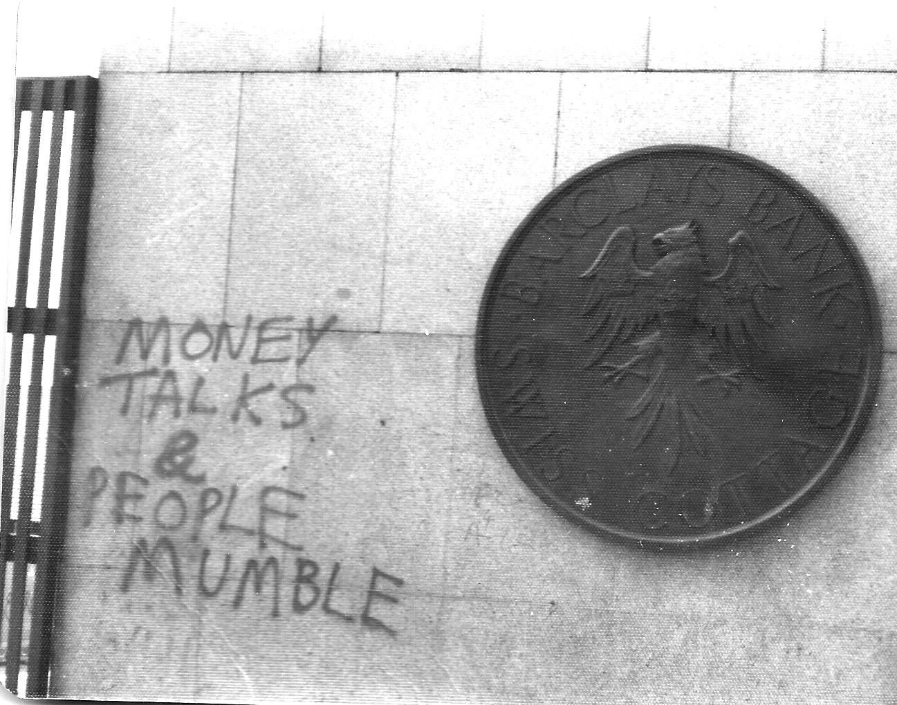 graffiti money talks