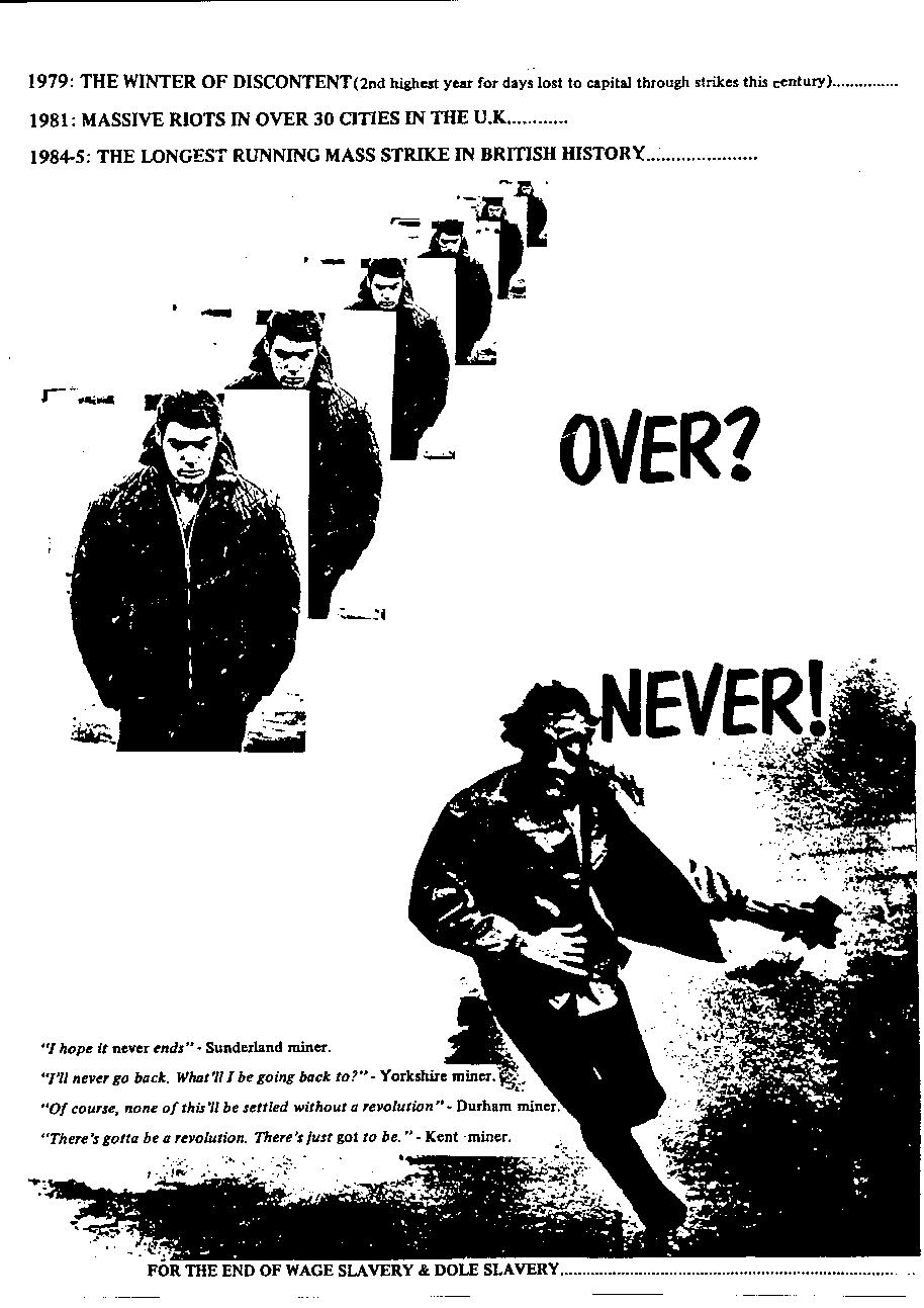 over never poster