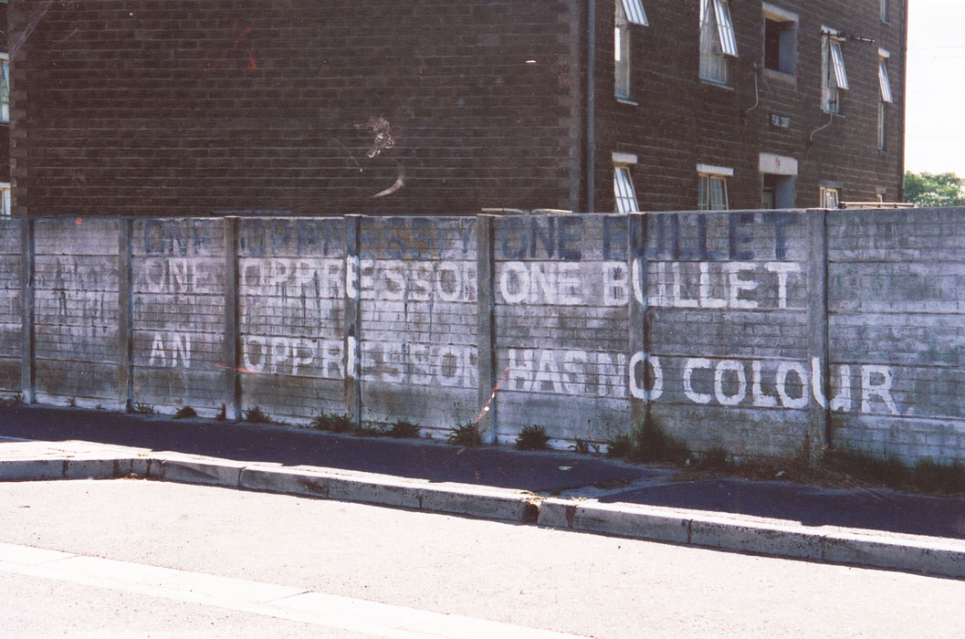 graffiti oppressor has no colour