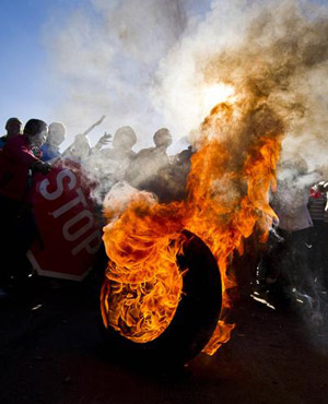 soweto protest 1st sep 2013