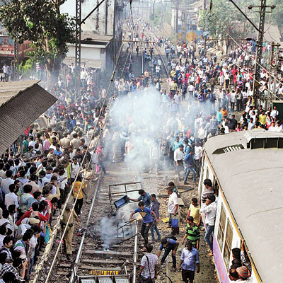 india rail protest
