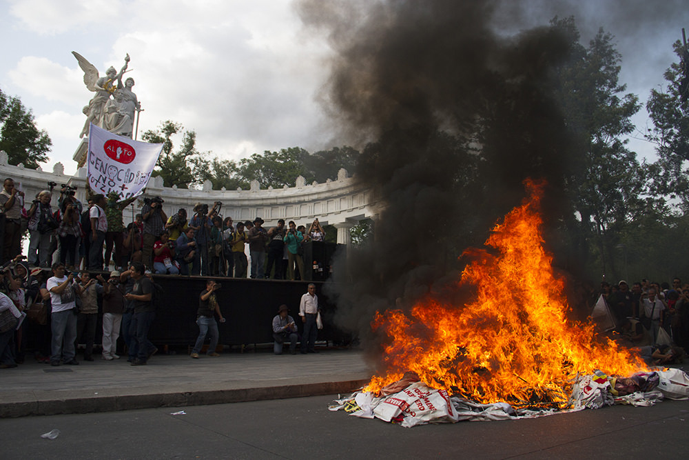 mexico burning papers