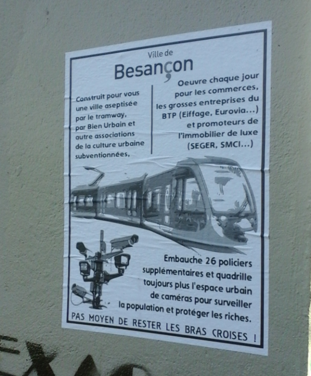 besancon transport poster