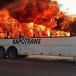 SA NW bus burning
