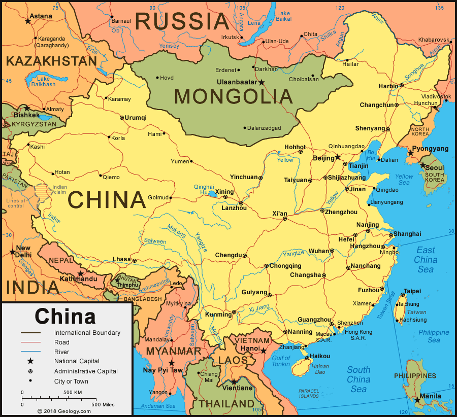 China Map 